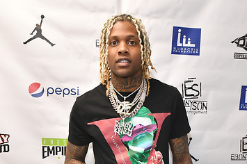 Rapper Lil Durk attends 14th Annual LudaDay Weekend Celebrity Basketball Game
