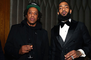 Shawn 'Jay Z' Carter and Nipsey Hussle