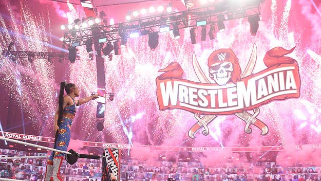 We talked to WWE Superstar Bianca Belair about her historic Women's Royal Rumble victory and what it means to her to main event Wrestlemania later this year.