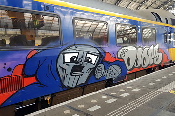 MF Doom Graffiti Train