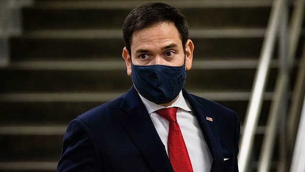 Marco Rubio, who has downplayed the pandemic, is catching a lot of heat on Twitter for criticizing Dr. Anthony Fauci after getting the COVID-19 vaccine.