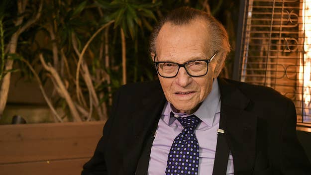 Larry King conducted over 50,000 on-air interviews throughout his journalism career, winning Peabody awards and other accolades in the process.