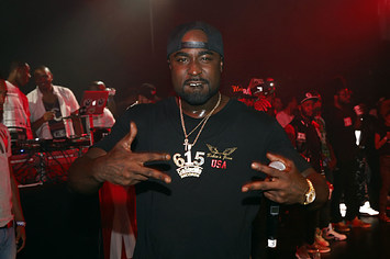Young Buck performs at the XXL Freshmen Live 2015 concert at Best Buy