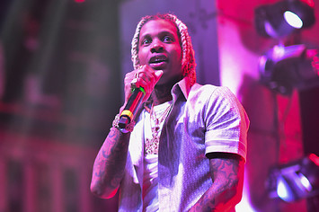 Lil Durk performs during The PTSD Tour In Concert