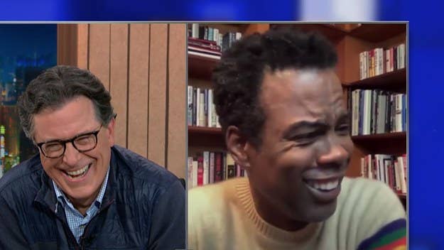 This week, Chris Rock dropped the "remixed" version of his acclaimed Netflix special 'Tamborine.' Now, he's talking NBC near-castings with Colbert.