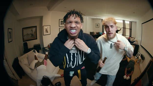 Stunna 4 Vegas has tapped Jake Paul to star in his new "Play U Lay" video, which shows Paul recreating his knockout fight with Nate Robinson.
