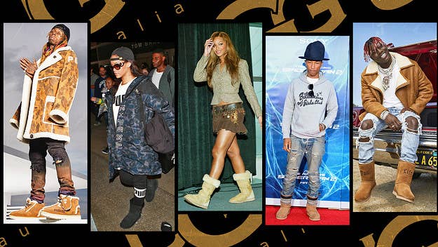 Here are how some of our favorite celebs have styled themselves in the classic Ugg boots over the years, including Pharrell, Rihanna, Beyonce, Drake &amp; more. 
