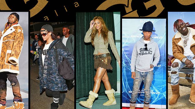Here are how some of our favorite celebs have styled themselves in the classic Ugg boots over the years, including Pharrell, Rihanna, Beyonce, Drake & more.