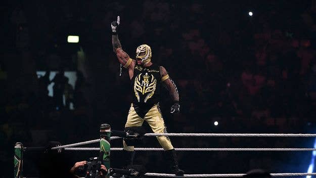We talked with WWE Superstar Rey Mysterio about entering the 2021 Royal Rumble with his son, what it's like to wrestle during Covid, and much more.