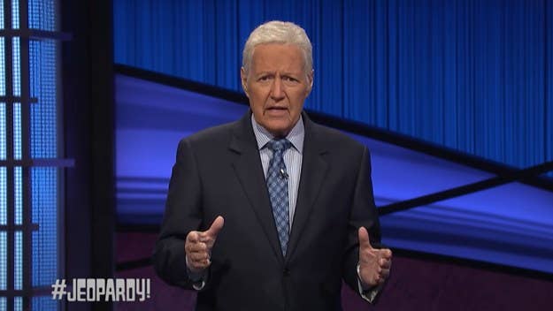 Alex Trebek, who died last year at 80, initially recorded the special message to air during the holidays. It's now debuting amid his final episodes.