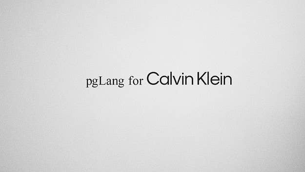 Kendrick Lamar and Dave Free's company pgLang, which launched last year after, has announced a new collaboration with Calvin Klein.