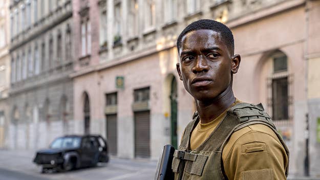 'Snowfall' star Damson Idris reflects on working with Anthony Mackie on Netflix's action film 'Outside the Wire', as well as Season 4 of the FX series.
