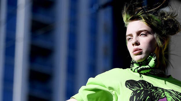 Thousands of people reportedly unfollowed Billie Eilish after she shared artistic renderings of topless women, though the singer didn't seem to care.