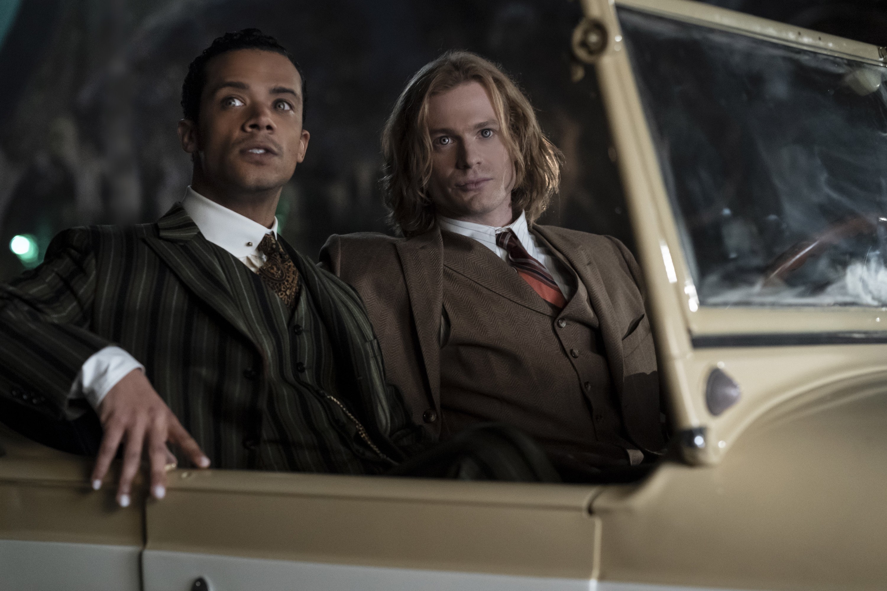 Jacob Anderson and Sam Reid in Interview with the Vampire