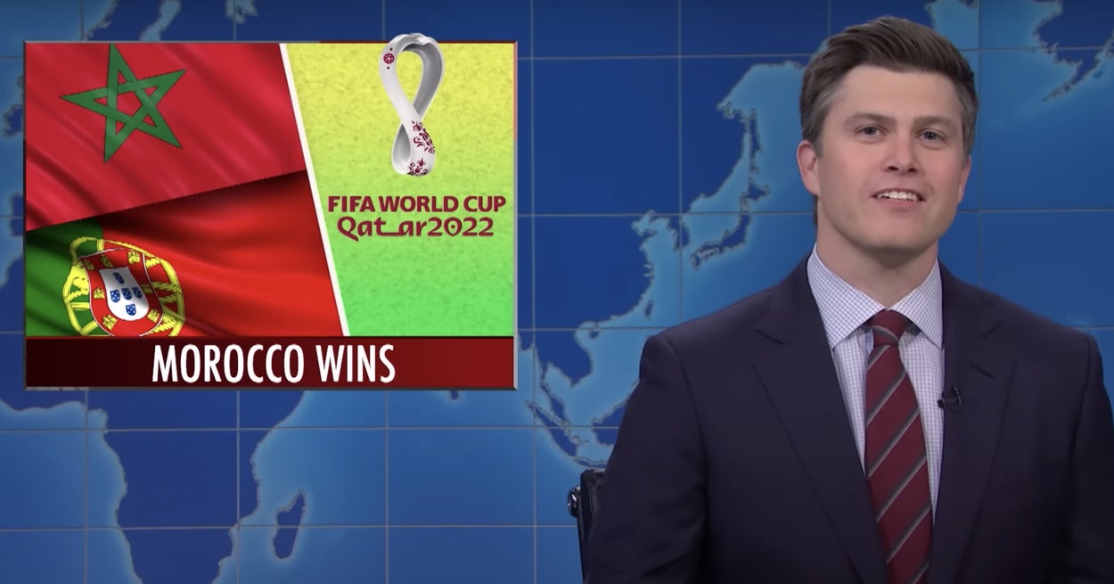 Colin Jost hizo una polémica broma sobre la Copa del Mundo