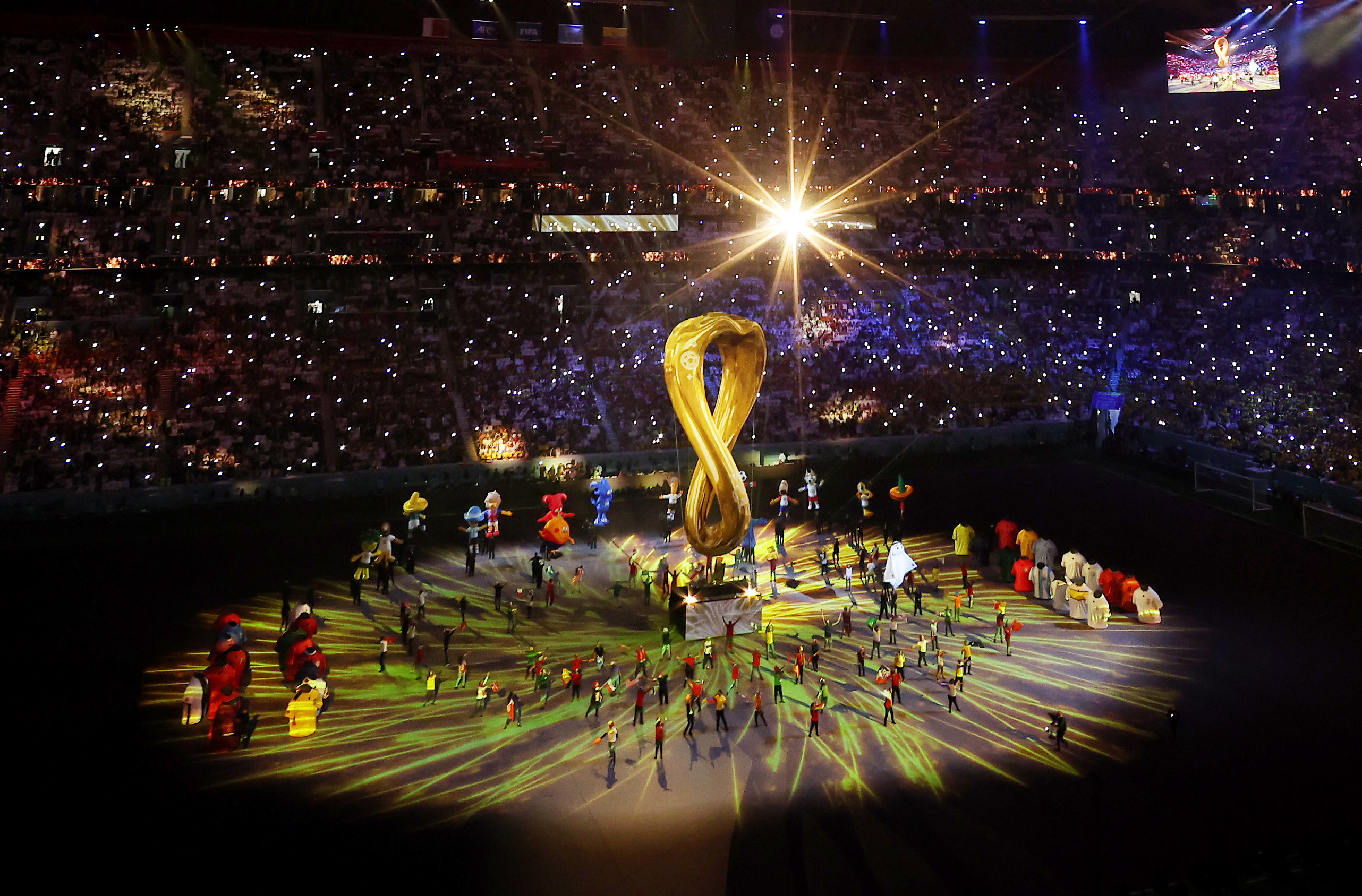 A look at the World Cup opening ceremony