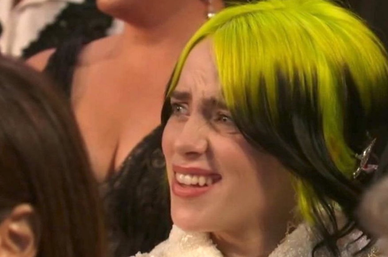 Billie Eilish at an awards show