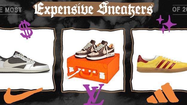 In 2022, we've seen Virgil Abloh's Louis Vuitton x Nike Air Force 1s, Adidas x Gucci, Off-White x Nike Air Force 1s, Travis Scott x Air Jordans and more.