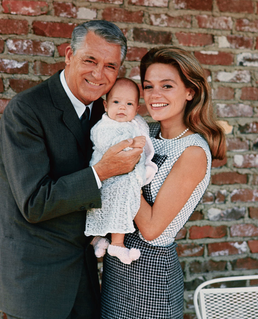 Cary Grant, Jennifer Grant, and Dyan Cannon