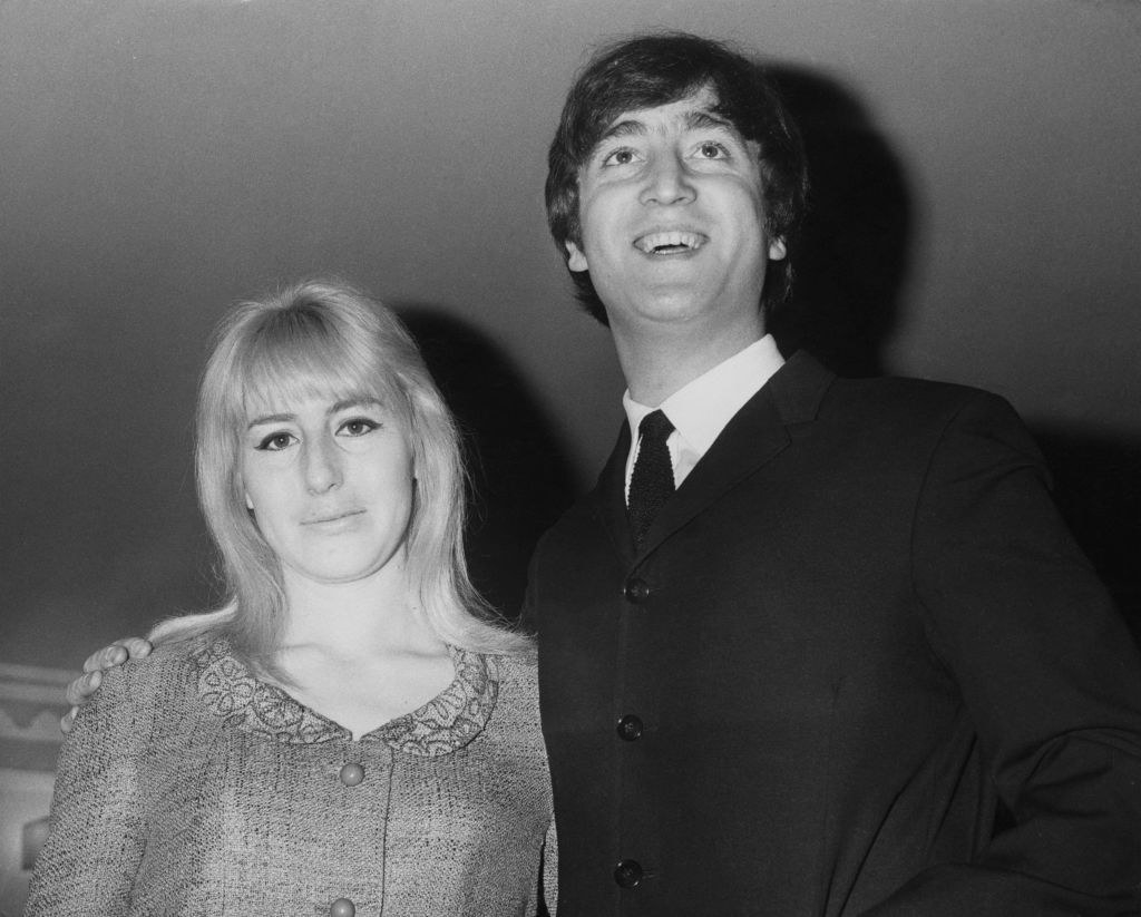 Cynthia and John Lennon