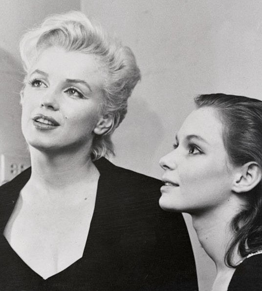 Marilyn Monroe and Susan Strasberg