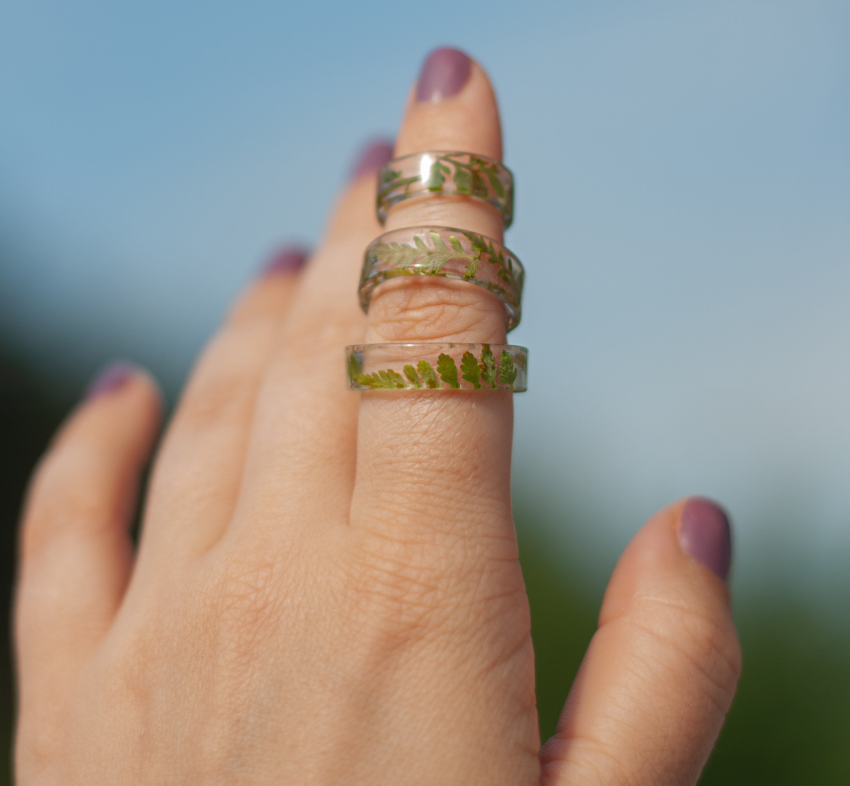Resin rings