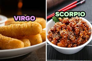 food and zodiac signs