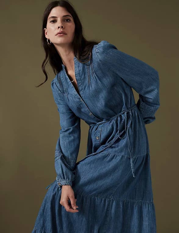 La vie tissue denim sales dress