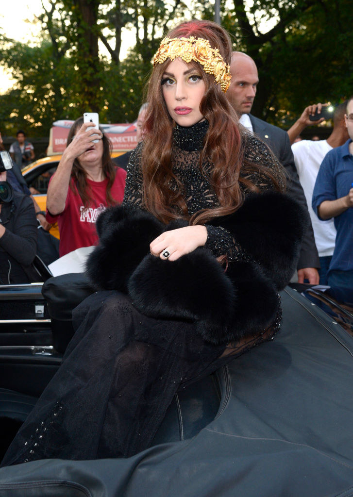 Lady Gaga在2012年