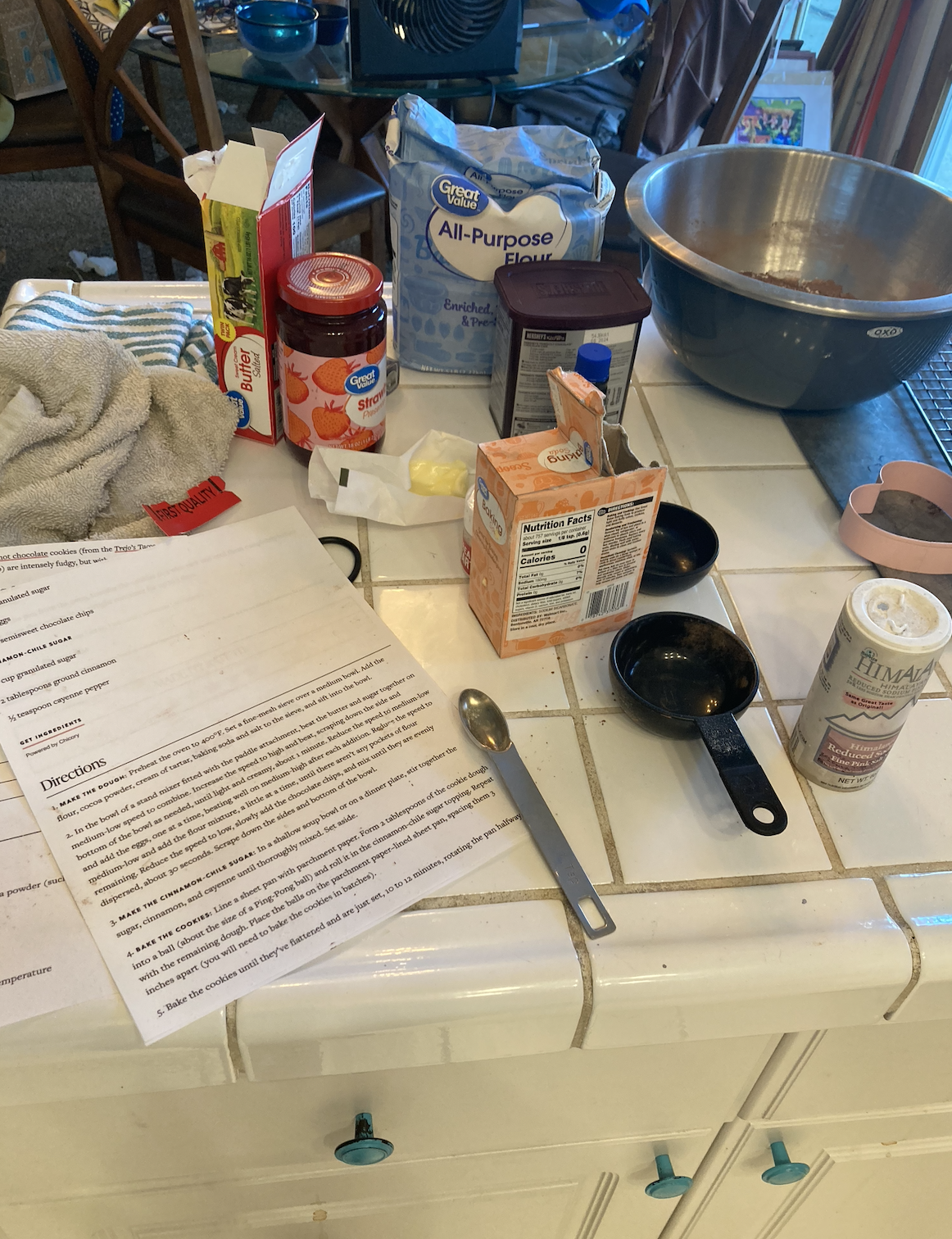 ingredients on the kitchen counter