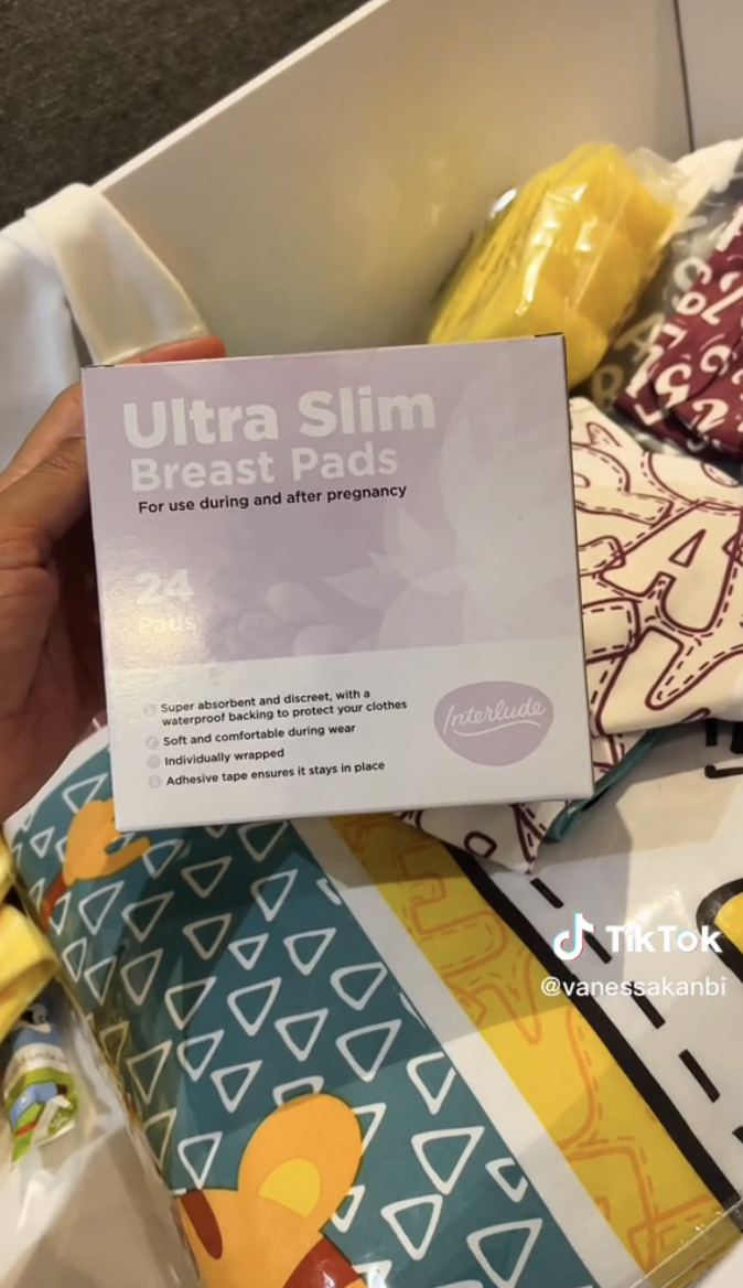 Ultra-slim breast pads