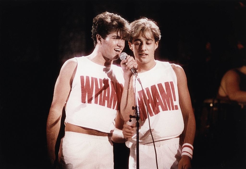 Wham! onstage