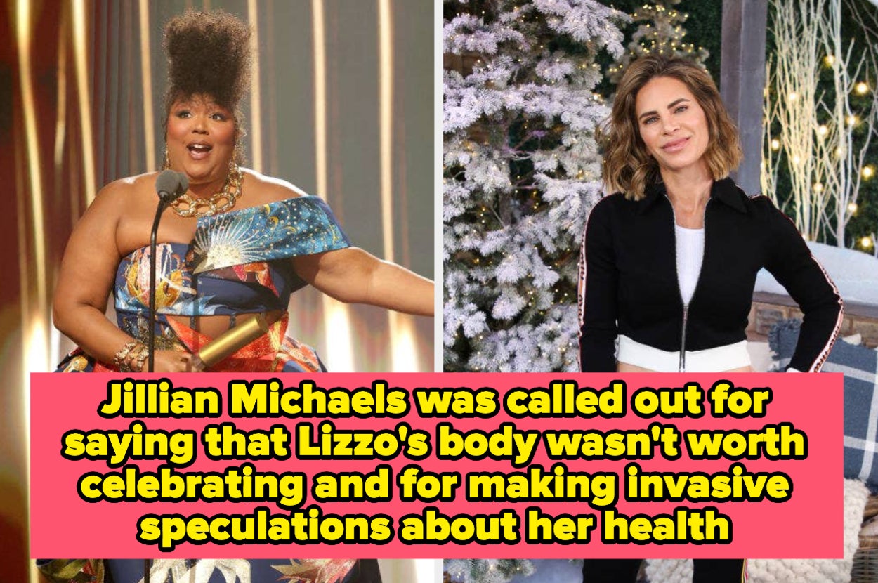 Jillian Michaels was called out for saying that Lizzo's body wasn't worth celebrating and for making invasive speculations about her health