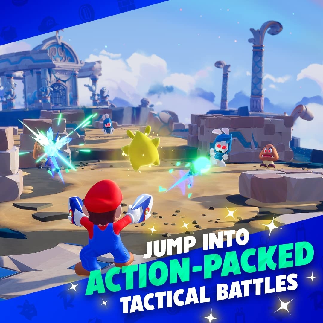 a screenshot that reads &quot;Jump into action-packed tactical battles&quot;