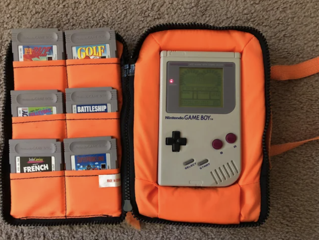Game Boy and cartridge games