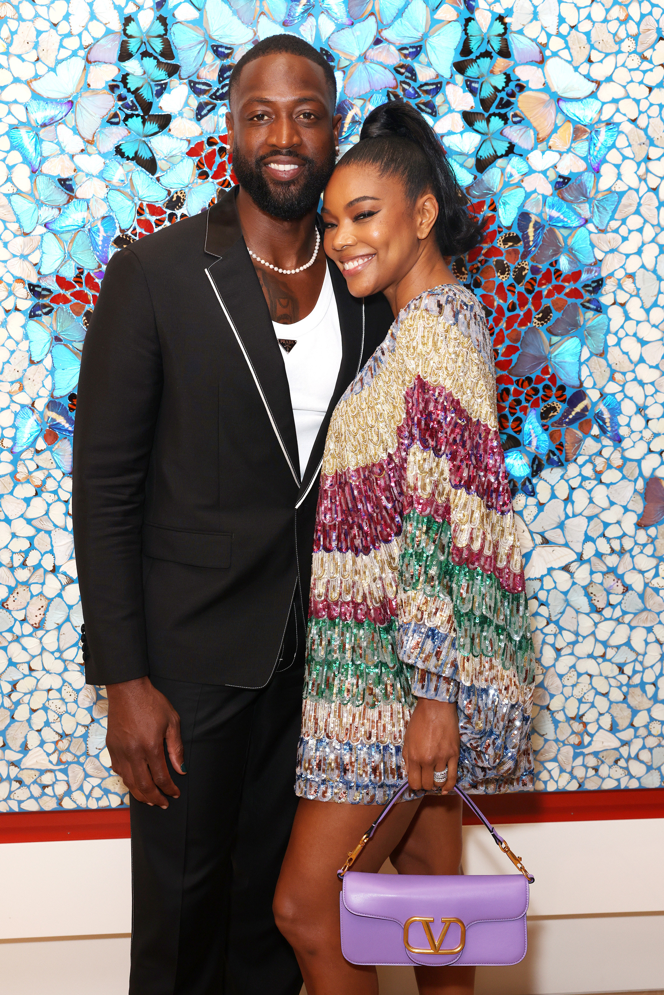 Dwayne Wade and Gabrielle Union on the red carpet