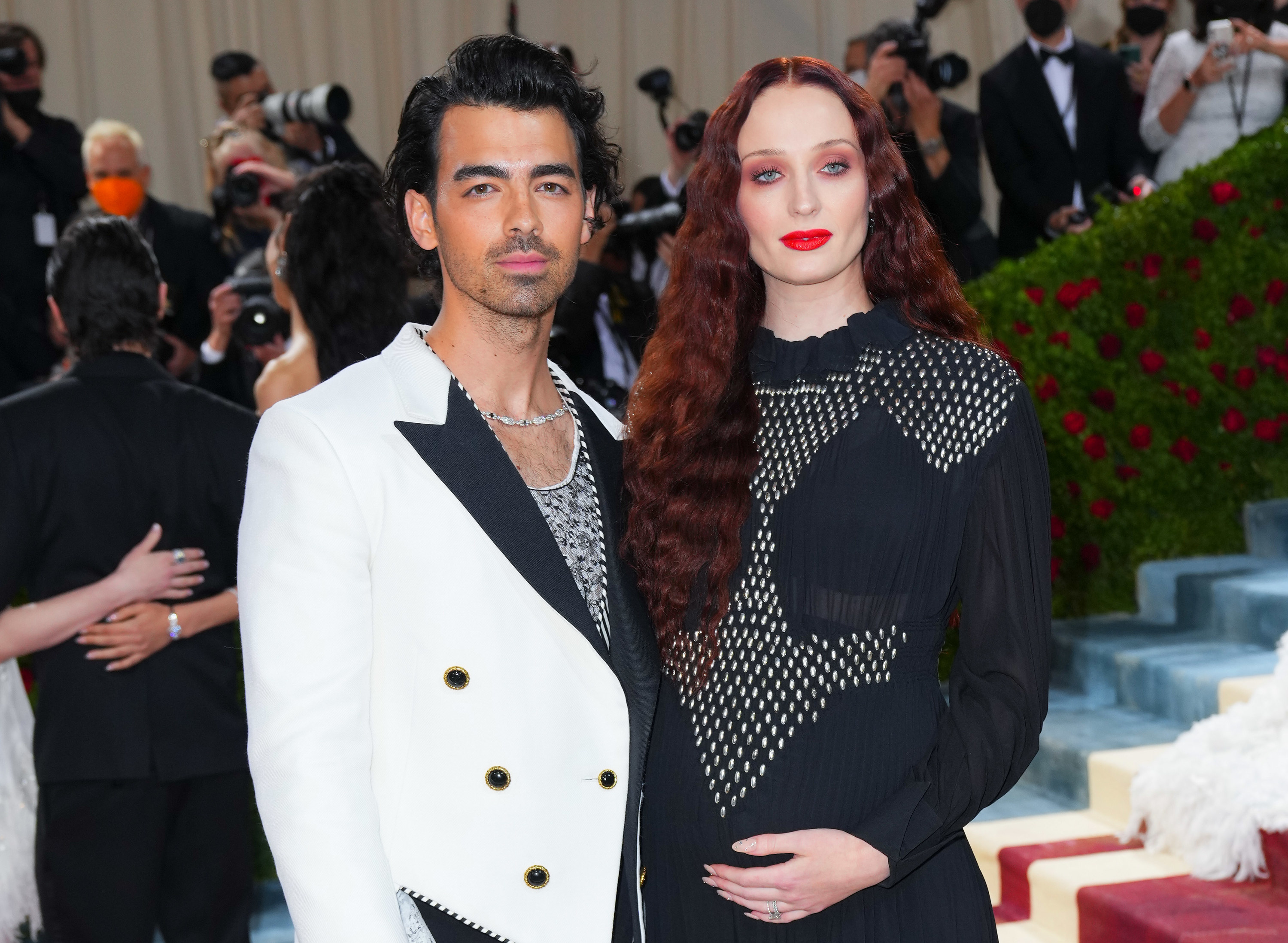 Joe Jonas and Sophie Turner at the 2022 Met Gala