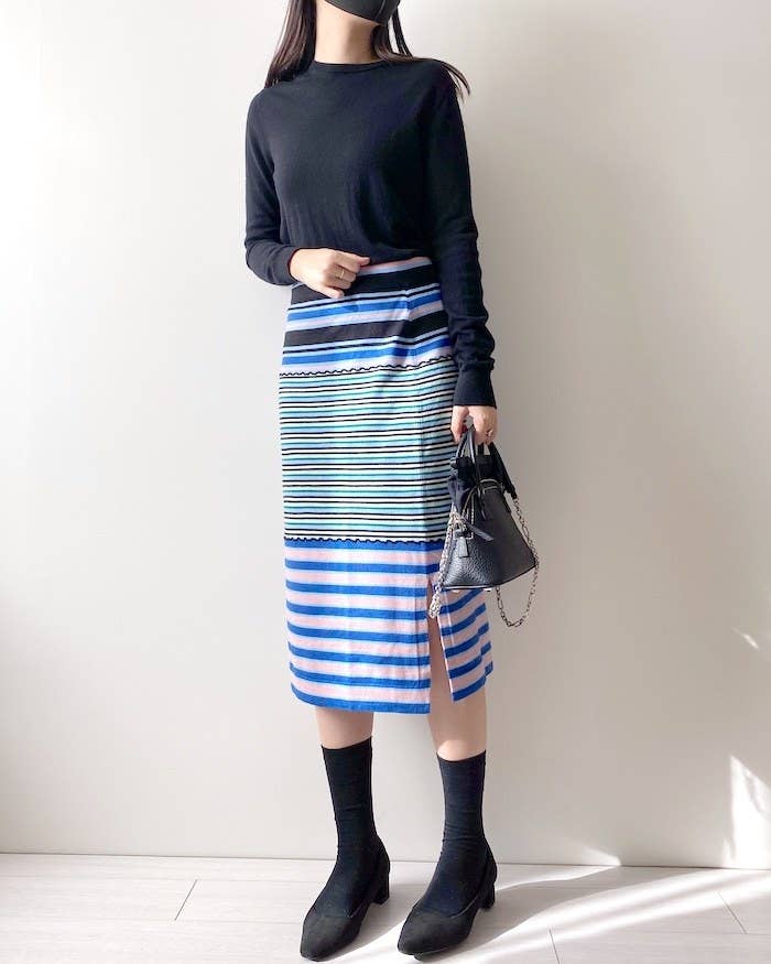 ユニクロ】楽なのにオシャレ見え！MARNIコラボの「華やかスカート」1枚  