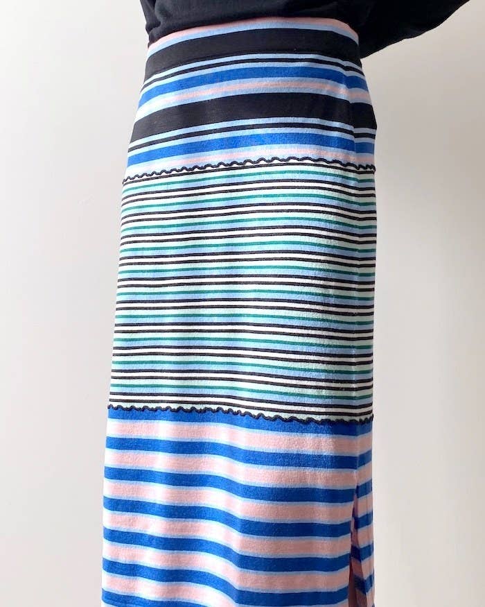 UNIQLO（ユニクロ）×MARNIコラボの新作おすすめスカート「メリノブレンドボーダーニットスカート」