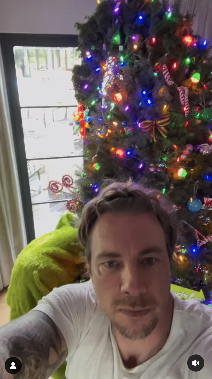 Dax Shepard Posts Kristen Bell s Grinch Themed Tree - 17