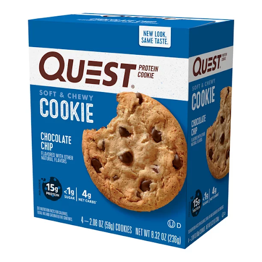 quest protein cookies box