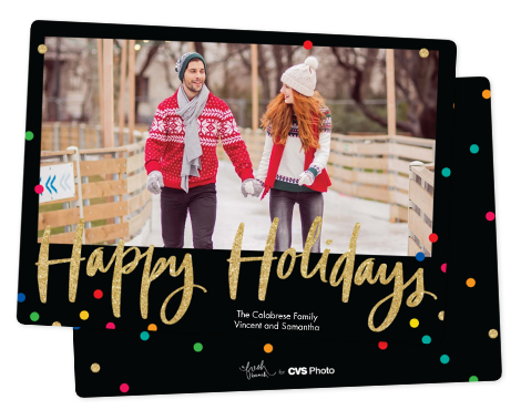 a photo holiday card