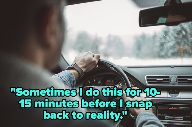 hands holding a steering wheel in a car