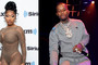 Megan Thee Stallion and Tory Lanez are seen in separate spliced photos