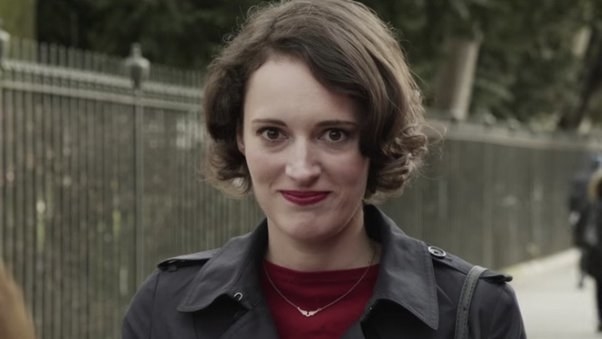 Phoebe Wallers Bridge looks at the camera in &quot;Fleabag&quot;