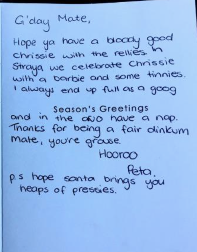 16 Christmas Cards People Sent That Were So Weird - 39