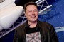 SpaceX owner and Tesla CEO Elon Musk poses on the red carpet