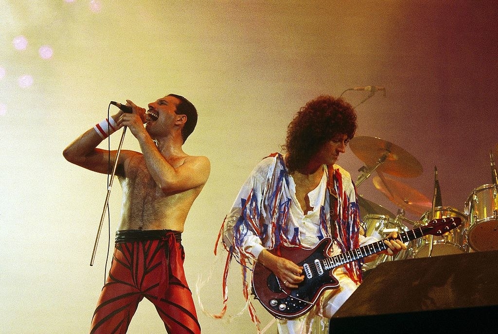 Queen on stage