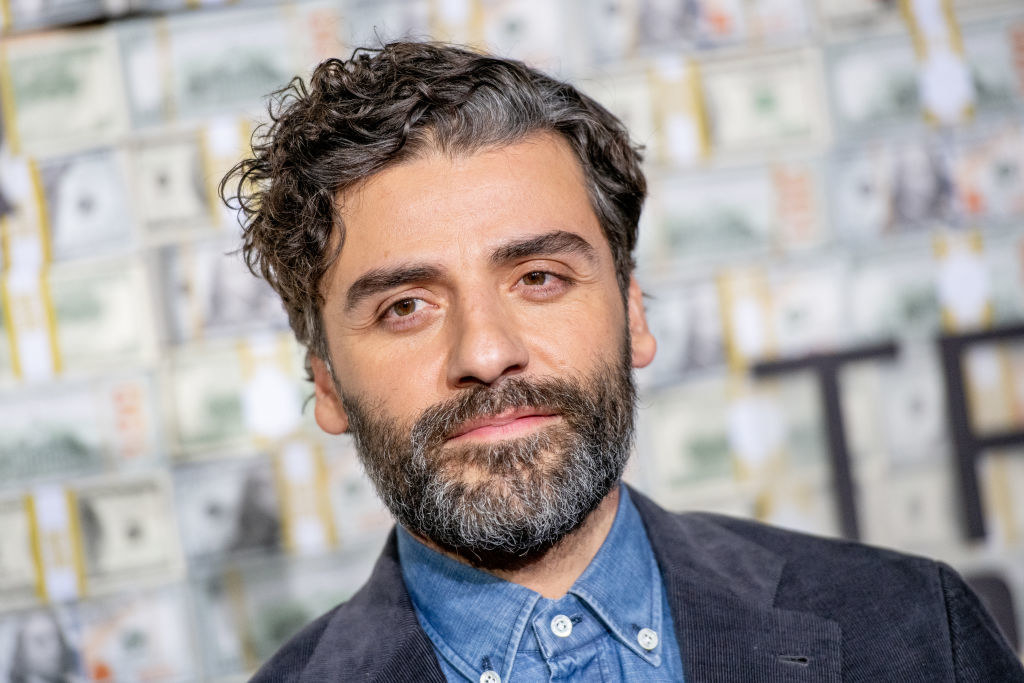 Closeup of Oscar Isaac