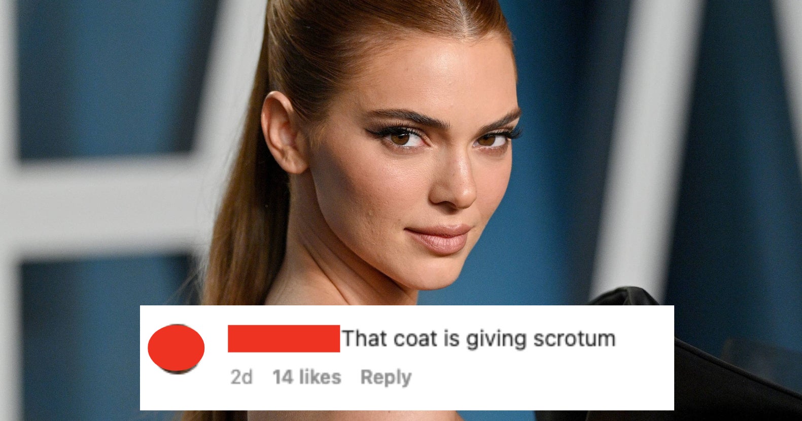 Kendall Jenner Wore A Scrotum-Like Jacket, And The Comment Section On The Post Is As Ridiculous As This Headline